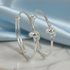 925 Silver Magical Unicorn Sparkle Baby Bracelet