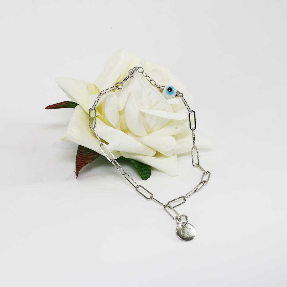 Evil Eye Charm Hand Bracelet