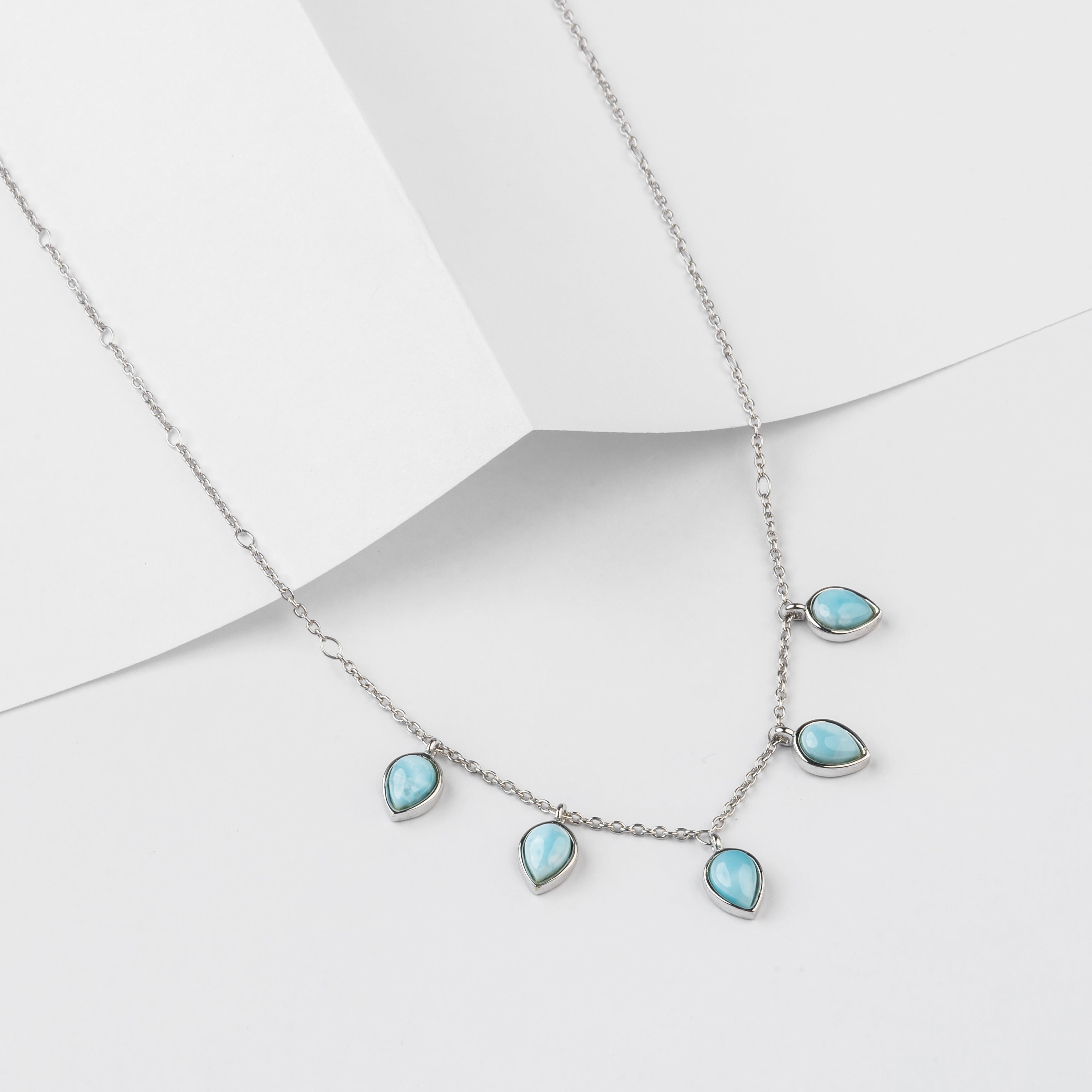 Serene Orb 925 Pure Silver Necklace