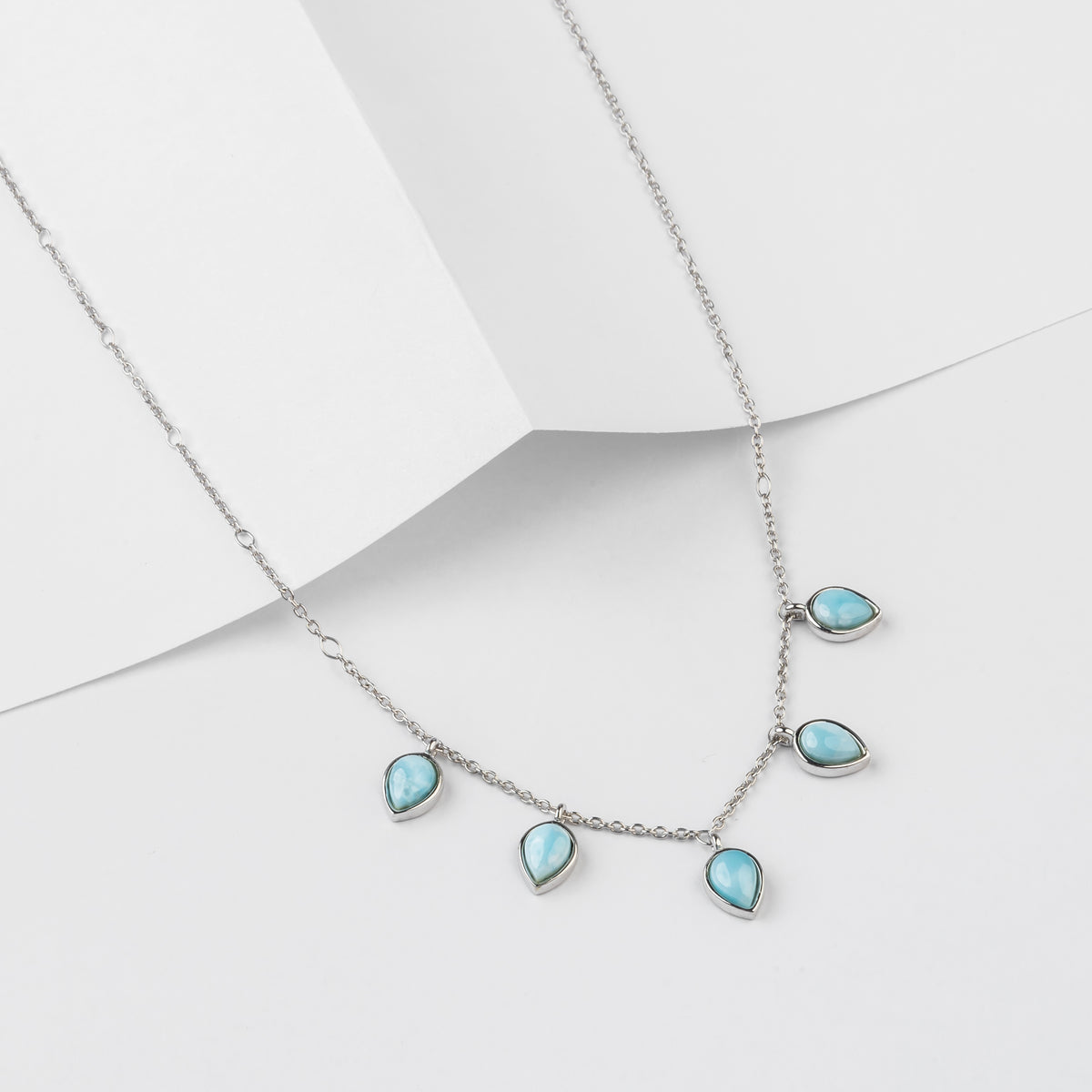 Serene Orb 925 Pure Silver Necklace