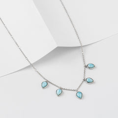 Serene Orb 925 Pure Silver Necklace