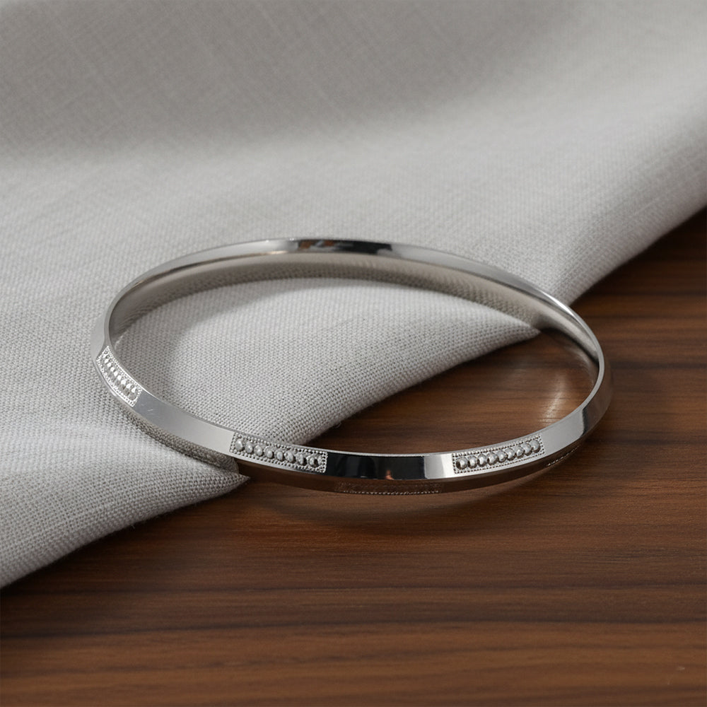 Silver Classic Heritage Men's Bracelet For him