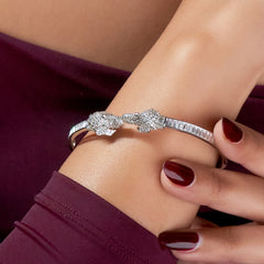 Silver Royal Elephant  Bracelet For Her