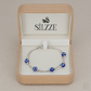 Silver Double Chain Loose Bracelet