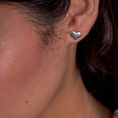 Silver Minimalist LOVED Charm Set