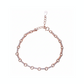 Rose Gold Pave Adjustable Bracelet