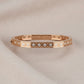 Rose Gold Octa Hand Bracelet For Her