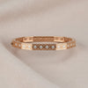 Rose Gold Octa Hand Bracelet For Her
