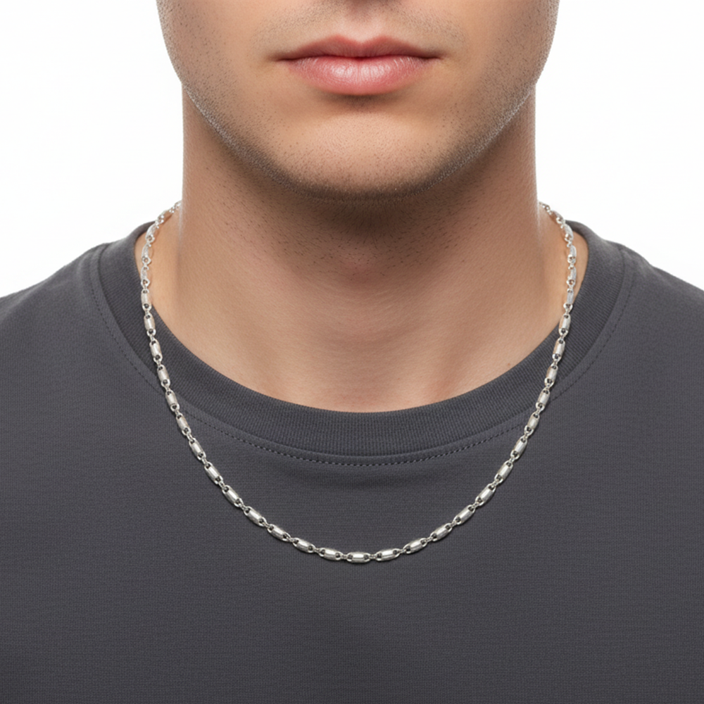 Silver Mariner Chain For Him