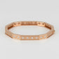 Rose Gold Octa Hand Bracelet For Her