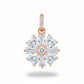 Rose gold Victorian Heart Pendant set