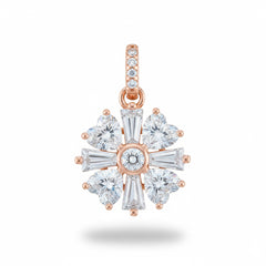 Rose gold Victorian Heart Pendant set