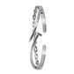 Silver Chic Nail luxe Bracelet For Her