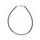 Silver Modern and classic Black beads Design Anklets For her