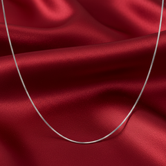 Silver Dainty Snake Chain For Her