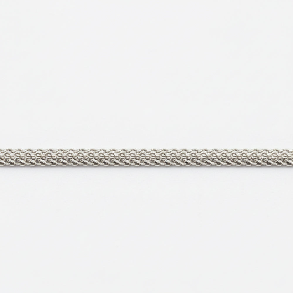 Silver Italian Rope chain Anklet for her