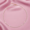 Rose Gold Dainty Tennis Chain For Her