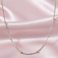Silver Gold Beaded Box Chain For Her