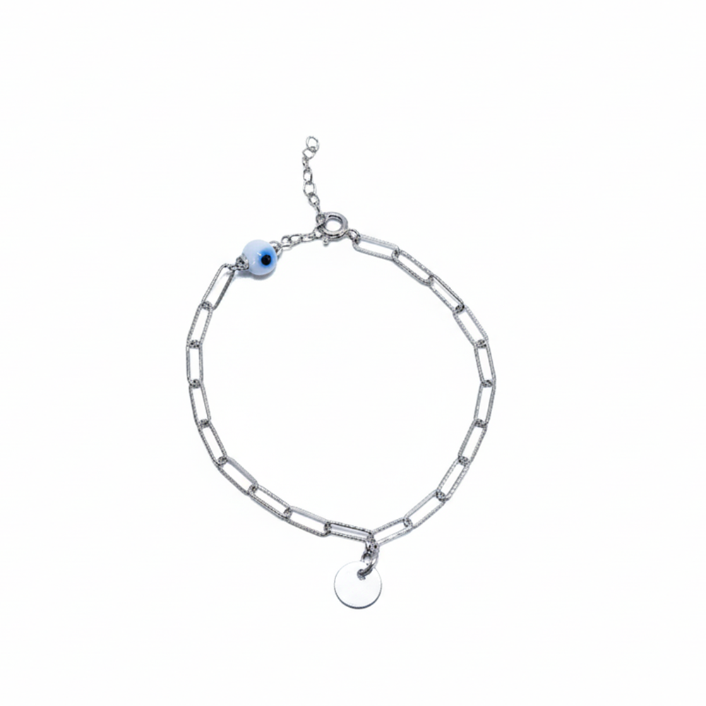 Evil Eye Charm Hand Bracelet