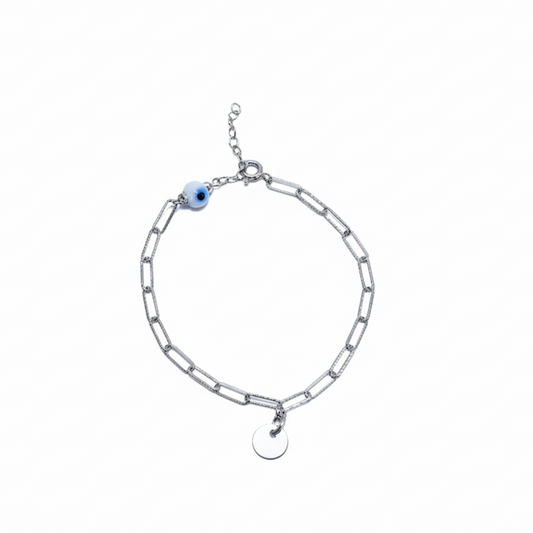 Evil Eye Charm Hand Bracelet