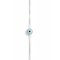 Silver Elegant Evil Eye Sterling Bracelet For Her