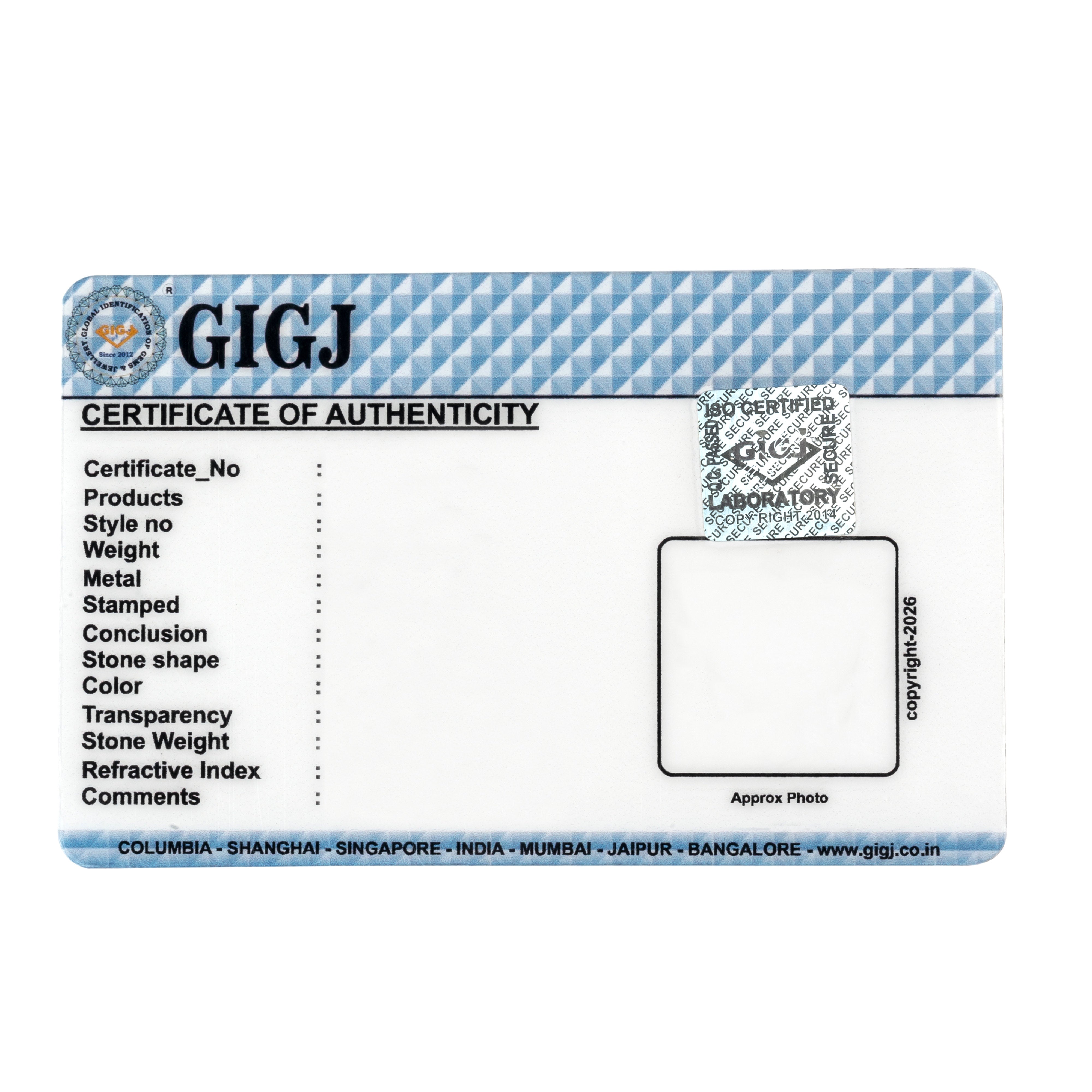 Classic 925 Silver Gemstone Drop Necklace