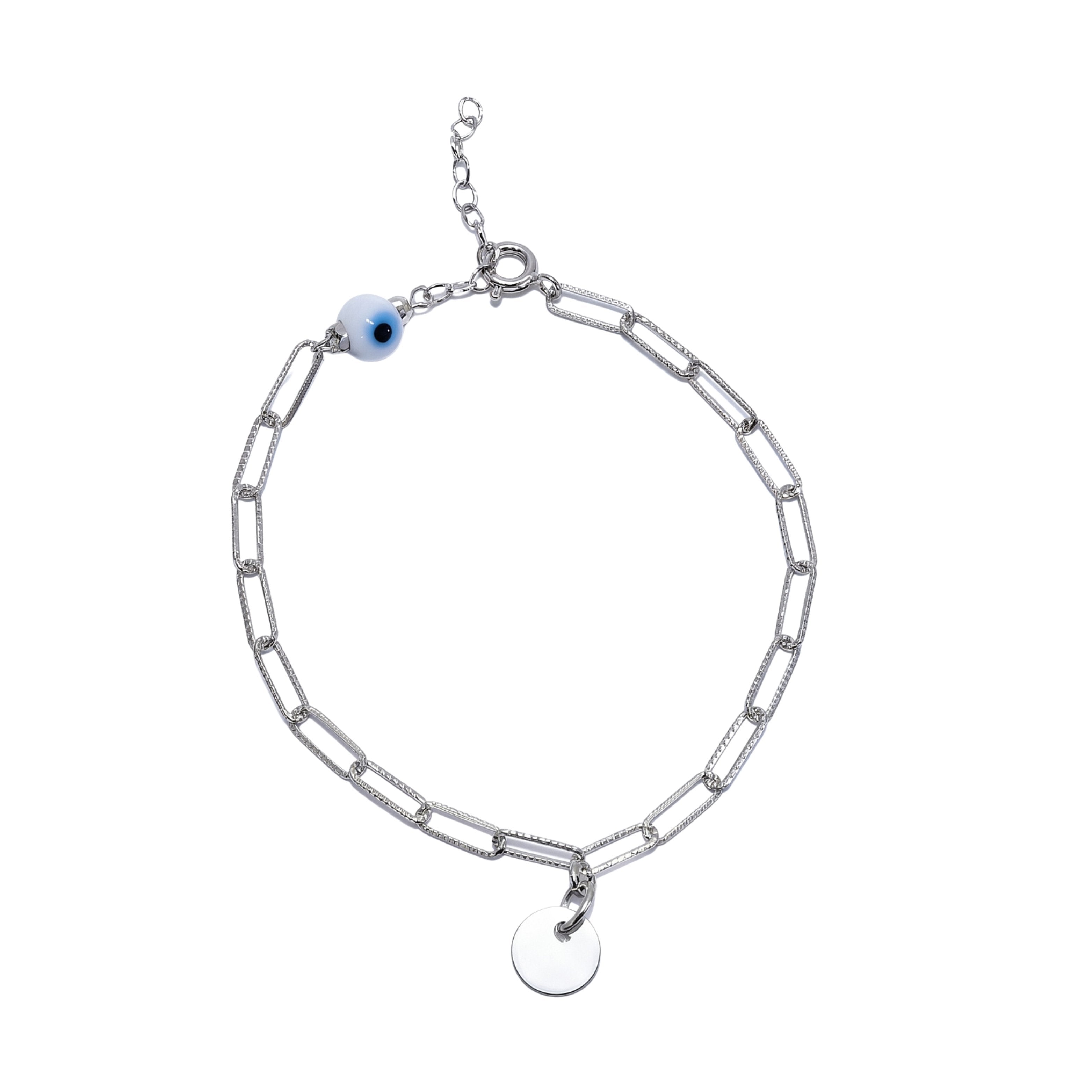 Evil Eye Charm Hand Bracelet