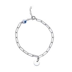 Evil Eye Charm Hand Bracelet