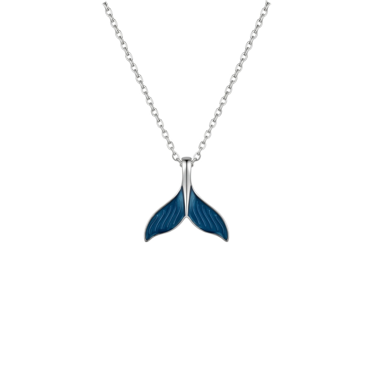 Silver Mermaid Tail Pendant