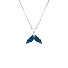 Silver Mermaid Tail Pendant