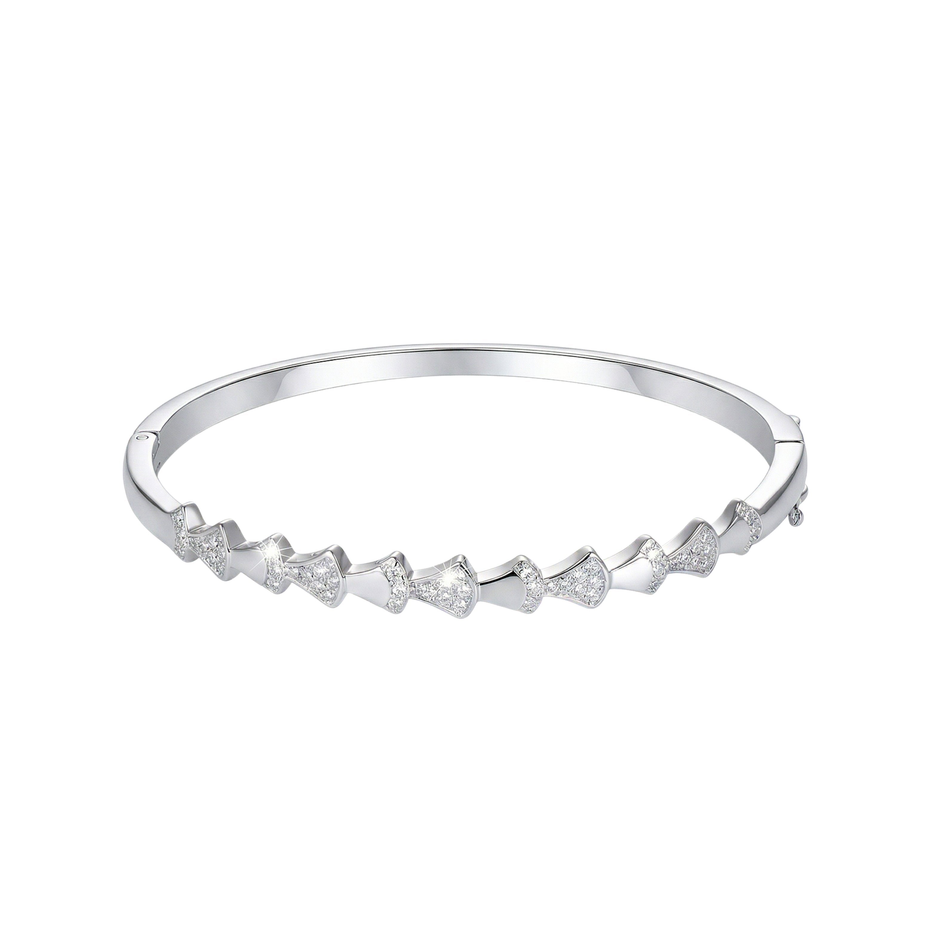 Silver Serpentine Style Bracelet for her