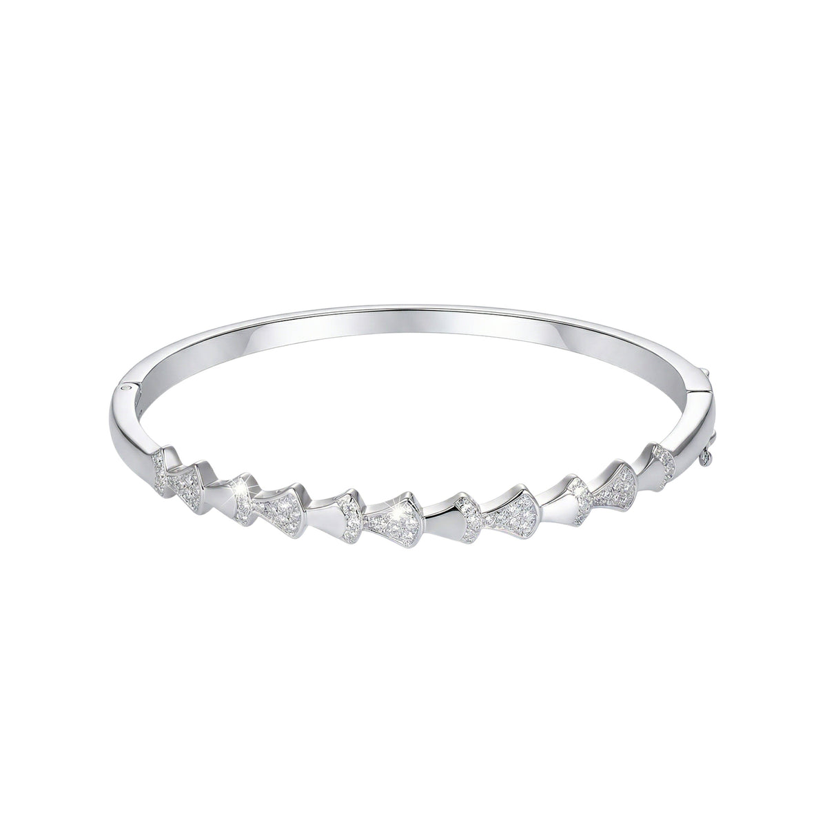 Silver Serpentine Style Bracelet for her