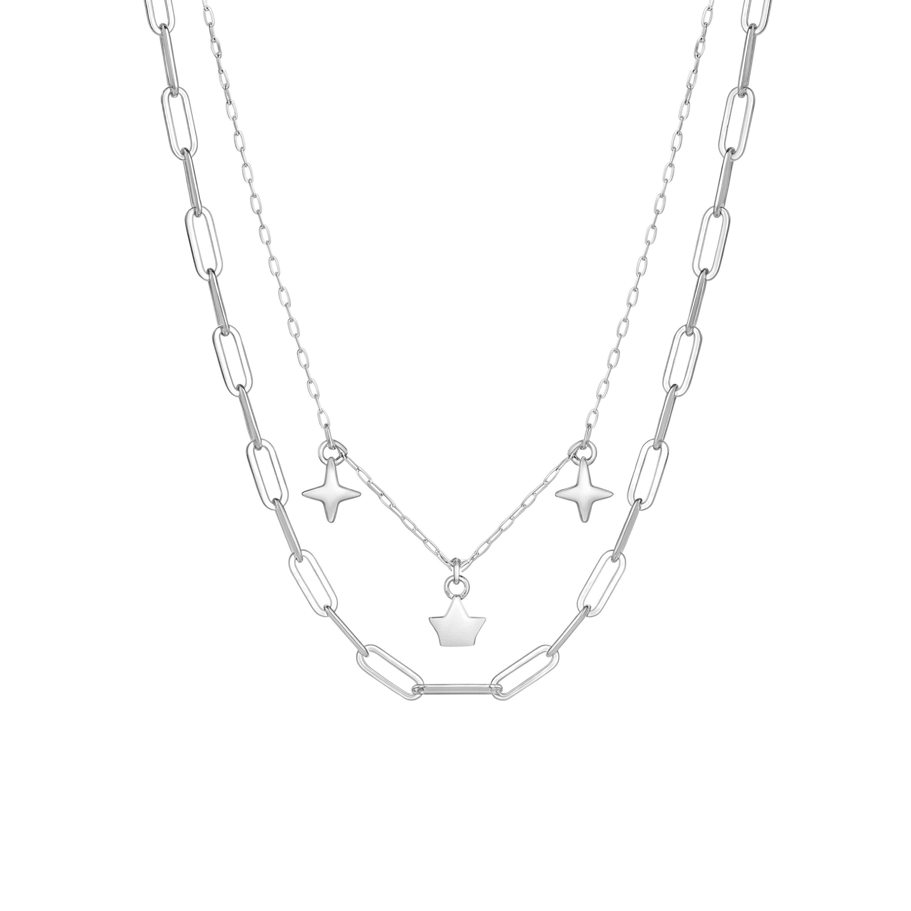 Silver Star Charms Chain pendant