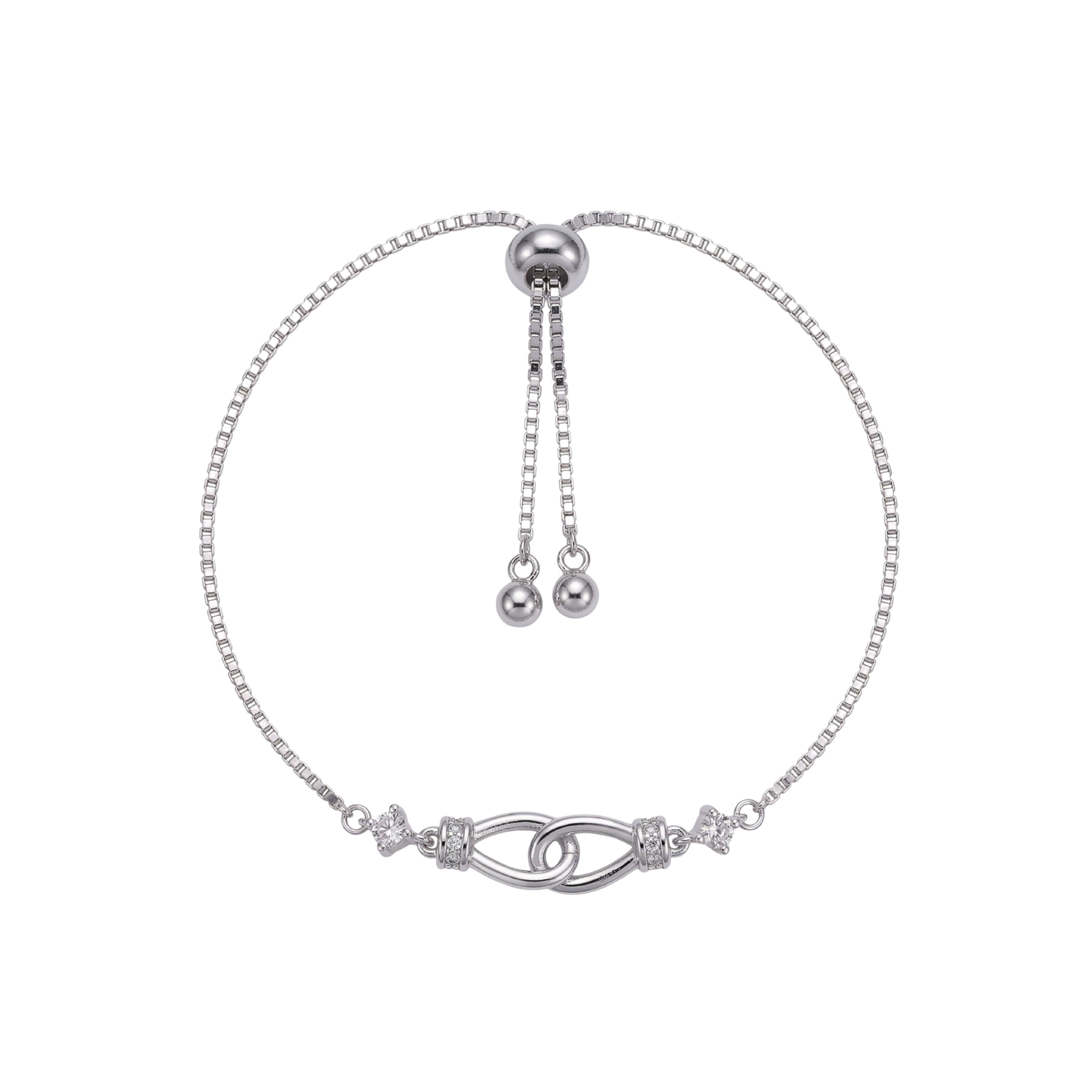Forever Linked Adjustable Bracelet