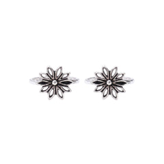 Silver Lotus Beautiful Toe Ring