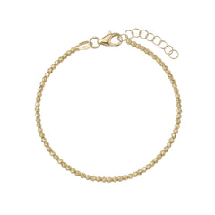 Gold Sunbeam Laser cutting Bracelet