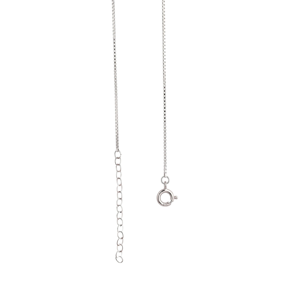 Silver Blue Lantern Crystal Pendant