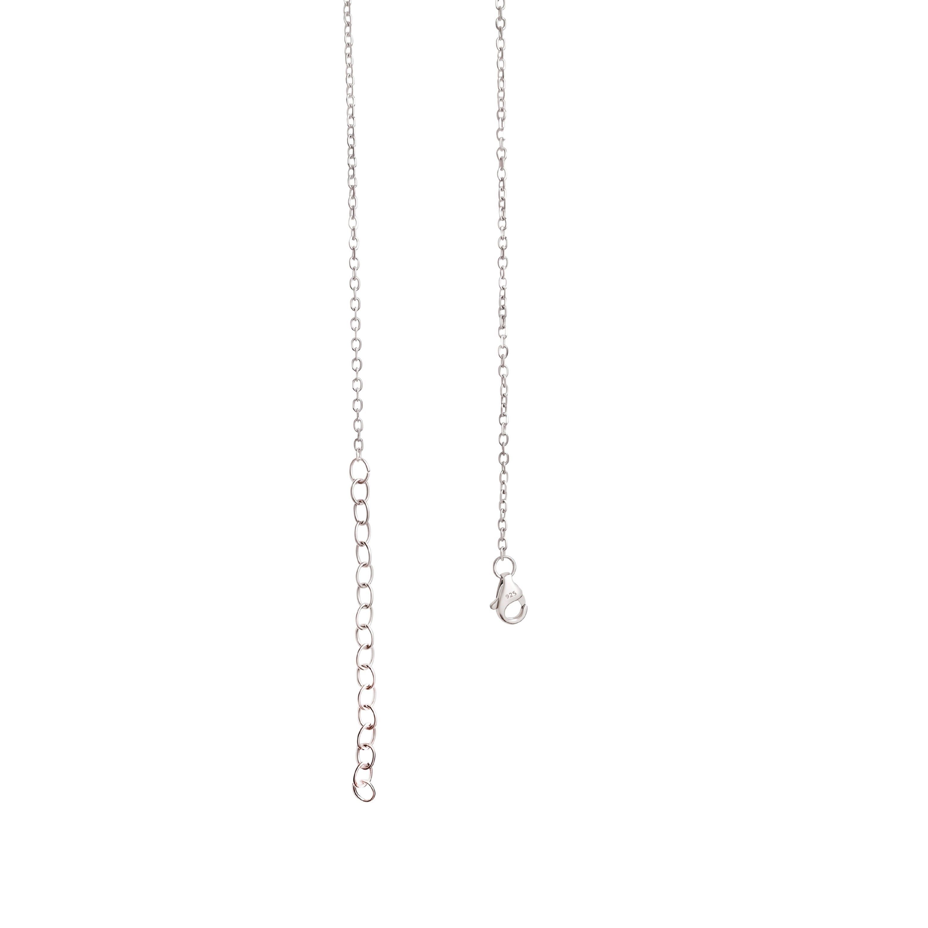 Silver Roman Numeral Rink Pendant