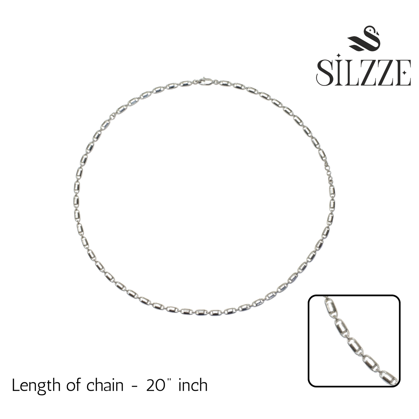 Silver Mariner Chain For Him