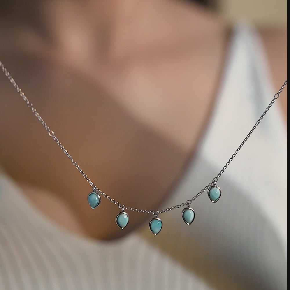 Serene Orb 925 Pure Silver Necklace